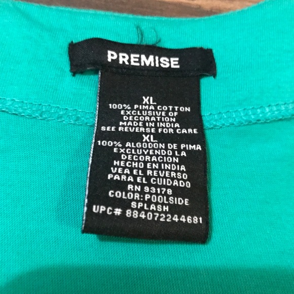 Premise Crocheted Tee. Size XL. EUC. - Picture 2 of 5